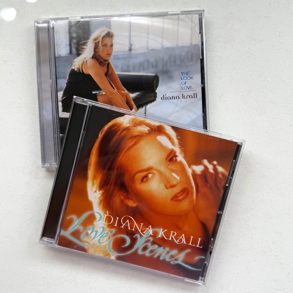 Diana Krall Love Scenes and The Look of Love, Set‎ of 2 CD's